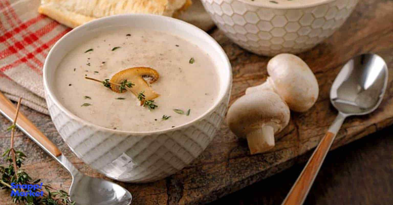 تصویر 2 از خرید سوپ جو و قارچ + فروش استثنایی